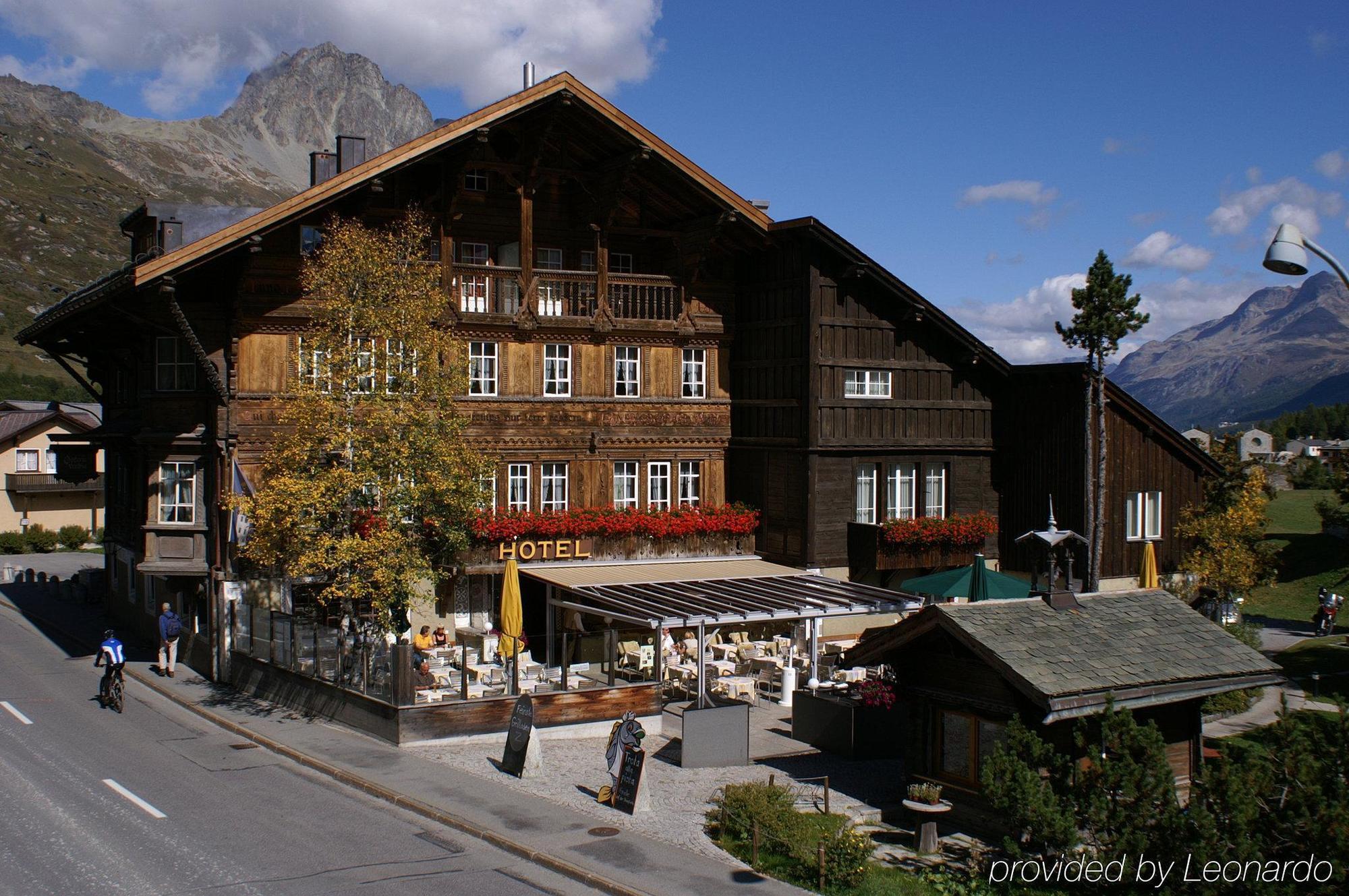 Schweizerhaus Swiss Quality Hotel Maloja Exterior foto